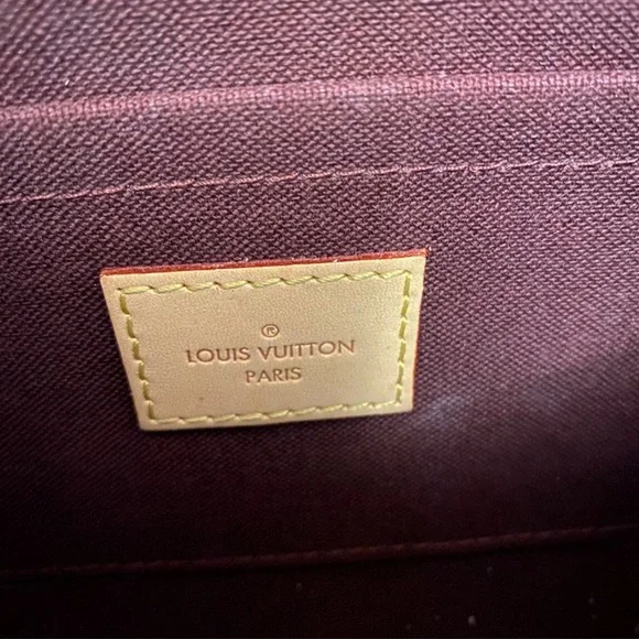 AUTHENTIC LOUIS VUITTON FAVOURITE BAG CLUTCH WRISTLET - Picture 5 of 10